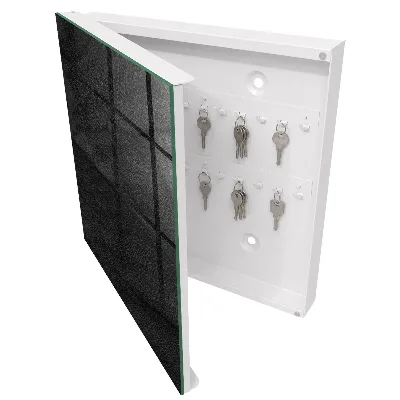 Elegant black Wall mounted key box