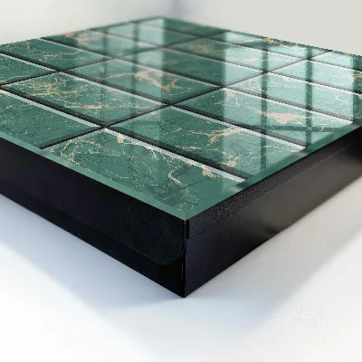 Green marble Wall mounted key box