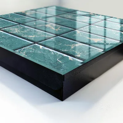 Turquoise marble Key cabinet