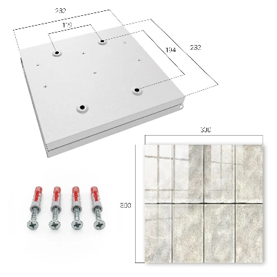 Modern elegance Wall mounted key box