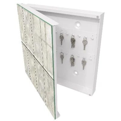 Modern elegance Wall mounted key box