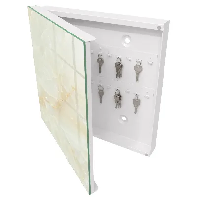 Elegance of marble Key cabinet