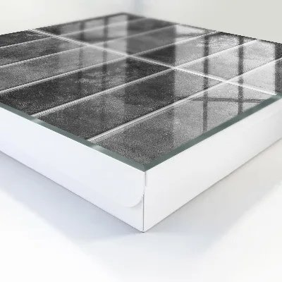 Grey tiles Key box for wall
