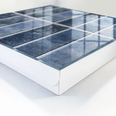 Blue tiles Key cabinet
