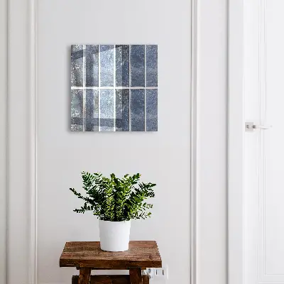 Blue tiles Key cabinet