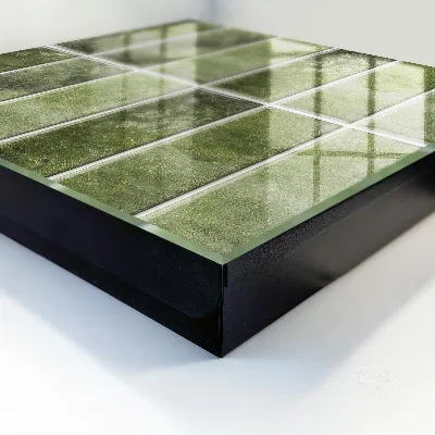 Green tiles Key box for wall