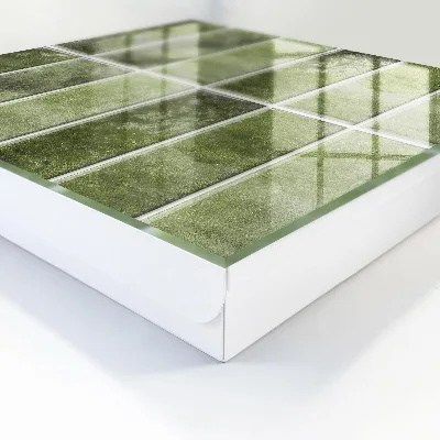 Green tiles Key box for wall