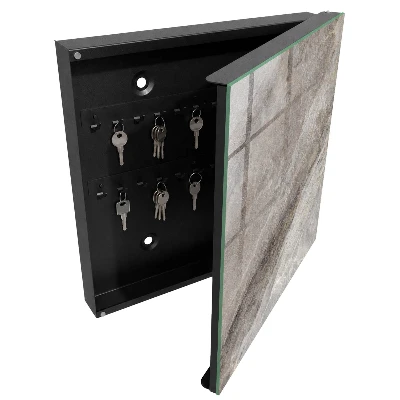 Stone texture Key box for wall