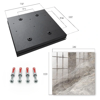 Stone texture Key box for wall