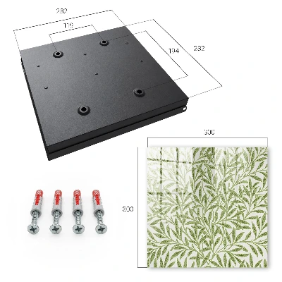 Green nature Wall mounted key box