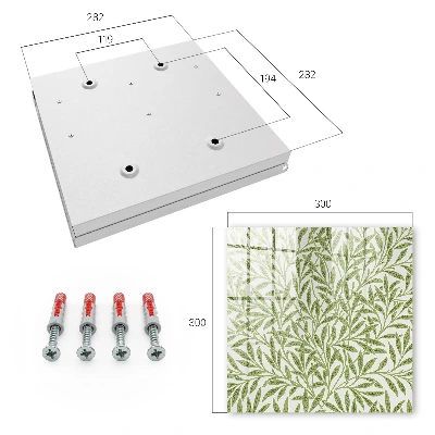 Green nature Wall mounted key box