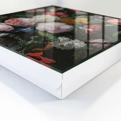 Bouquet of flowers Wall mounted key box