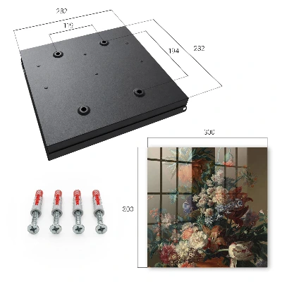 Floral bouquet Key cabinet
