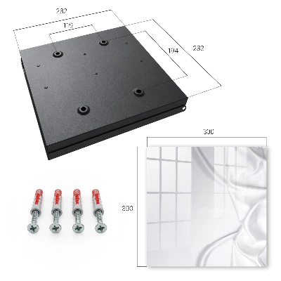 Satin bedding Wall mounted key box