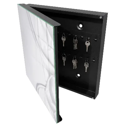 Satin bedding Wall mounted key box