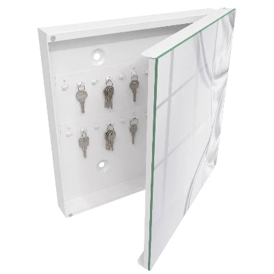 Satin bedding Wall mounted key box