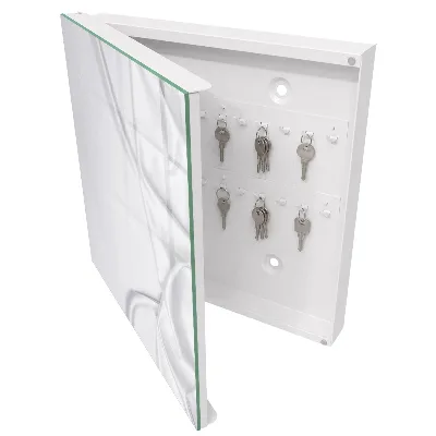 Satin bedding Wall mounted key box