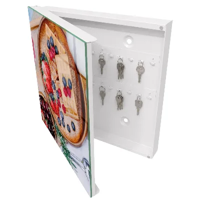Fruit breakfast Key box for wall