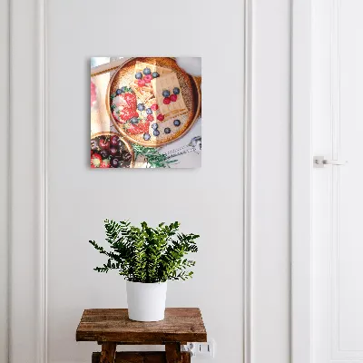 Fruit breakfast Key box for wall