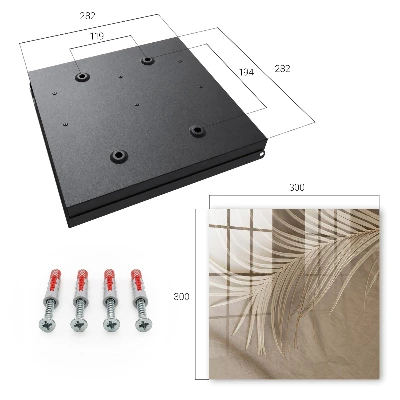 Natural elegance Wall mounted key box