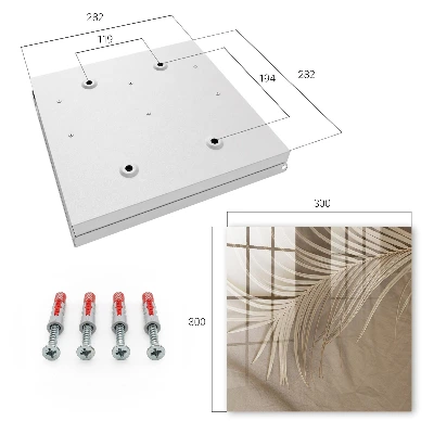 Natural elegance Wall mounted key box