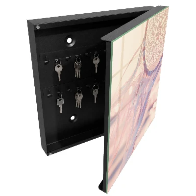 Lace decoration Key cabinet