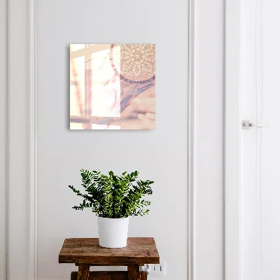 Lace decoration Key cabinet