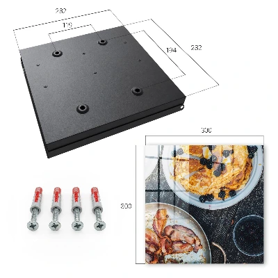Home breakfast Key box for wall