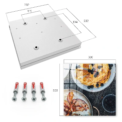 Home breakfast Key box for wall