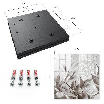 Leaf fabric Key cabinet