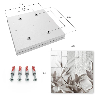 Leaf fabric Key cabinet