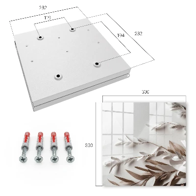 Leaves of elegance Key box for wall