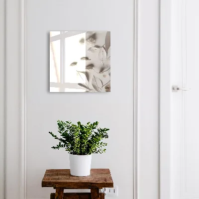 White leaves Wall mounted key box