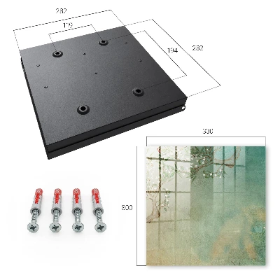 Blooming tree Key box for wall