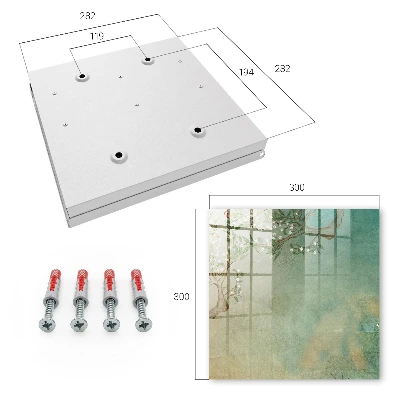 Blooming tree Key box for wall