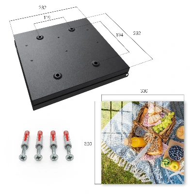 Idyllic picnic Wall mounted key box