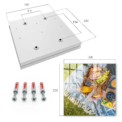 Idyllic picnic Wall mounted key box