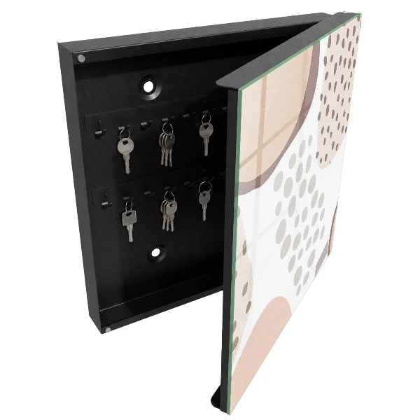 Organic shapes Wall mounted key box