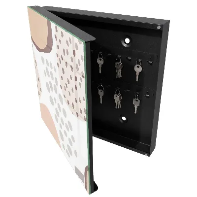 Organic shapes Wall mounted key box