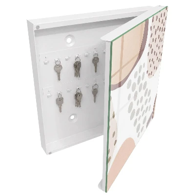 Organic shapes Wall mounted key box