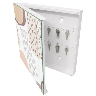 Organic shapes Wall mounted key box