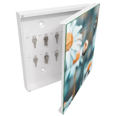 Floral lightness Wall mounted key box