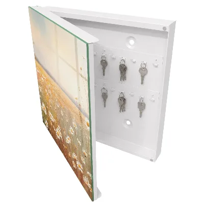 Floral meadow Key box for wall