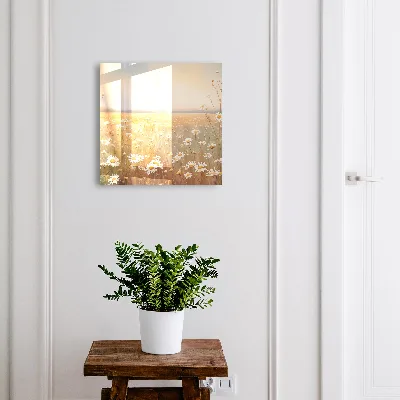 Floral meadow Key box for wall