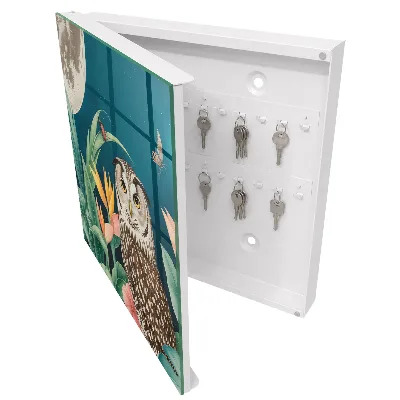Exotic landscape Wall mounted key box