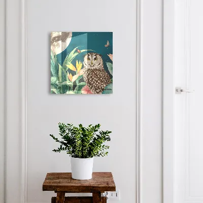 Exotic landscape Wall mounted key box