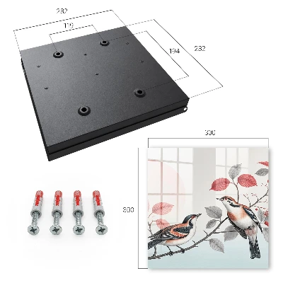 Birds nature Key cabinet