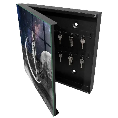 Cosmic fantasy Key box for wall
