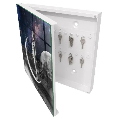Cosmic fantasy Key box for wall