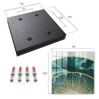 Elegant harmony Wall mounted key box